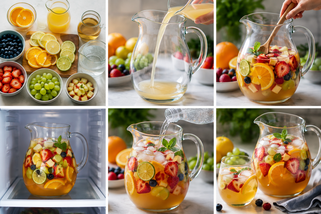 Sparkling Non Alcoholic Sangria Recipe