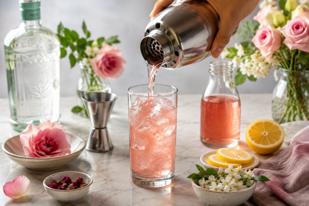 Bloom Gin Jasmine Rose Cocktail Recipe