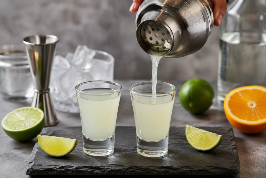 Popular Kamikaze Shot With 3 Variations Recipe