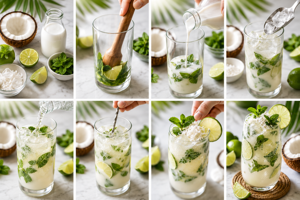 Creamy Coconut Mojito