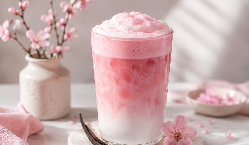 Easy Vanilla Pink Cloud Latte Ready in Just 10 Minutes
