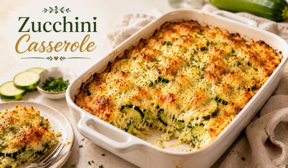 Cheesy Zucchini Casserole