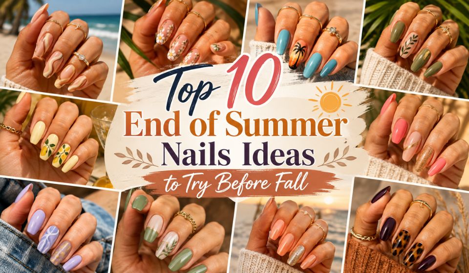 Top 10 End of Summer Nails Ideas to Try Before Fall