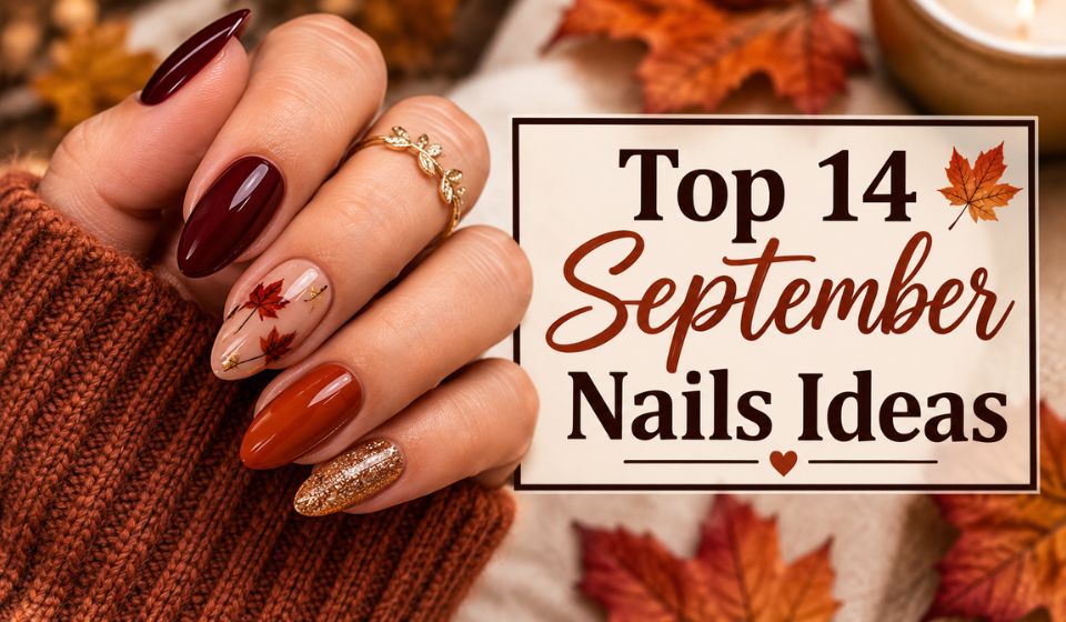 Top 14 September Nails Ideas That Are Perfect for Early Fall