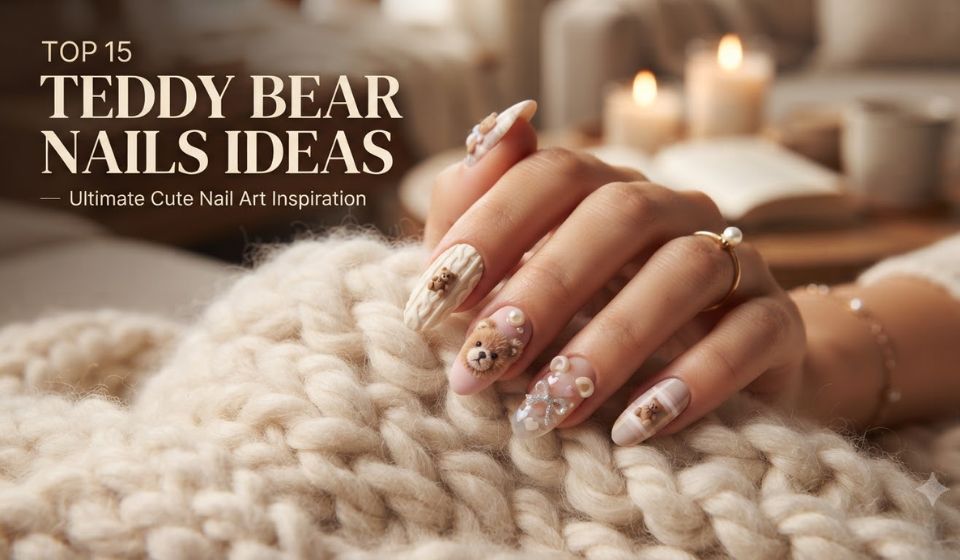 Top 15 Teddy Bear Nails Ideas That Are Too Cute to Resist