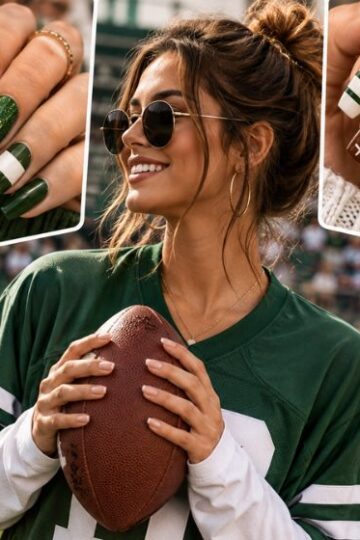 Football Season Nails