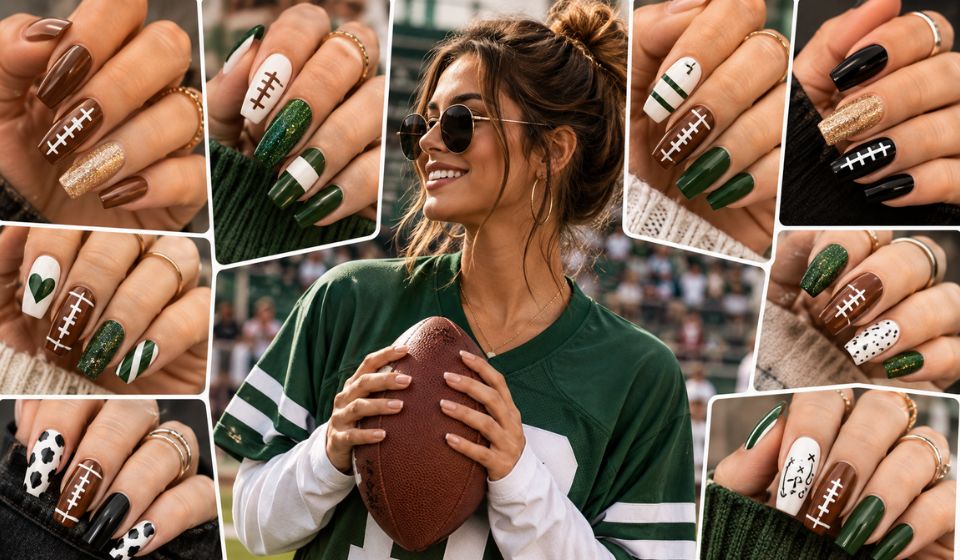 Top 12 Football Season Nails Ideas That Score Major Style Points