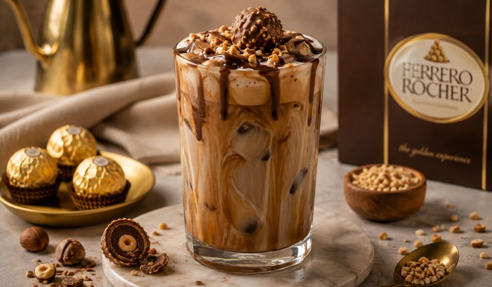 Ferrero Rocher Iced Latte Every Chocolate Lover Needs to Try