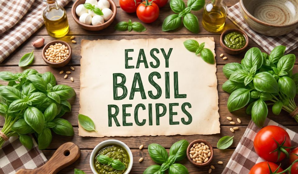 15 Easy Basil Recipes That Are Fresh, Flavorful & Perfect for Any Meal