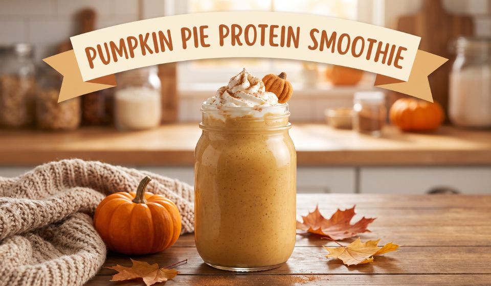 Pumpkin Pie Protein Smoothie Recipe: Creamy, Healthy & Easy
