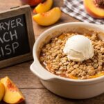 Air Fryer Peach Crisp: Easy, Juicy & Crispy Dessert Recipe