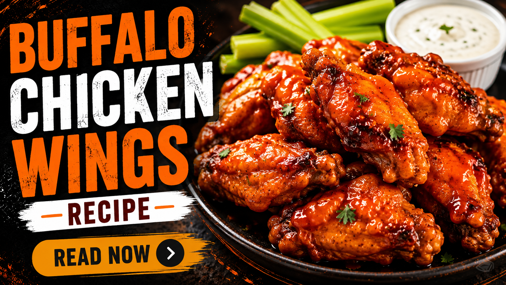 Buffalo Chicken Wings Recipe – Crispy, Juicy & Easy!