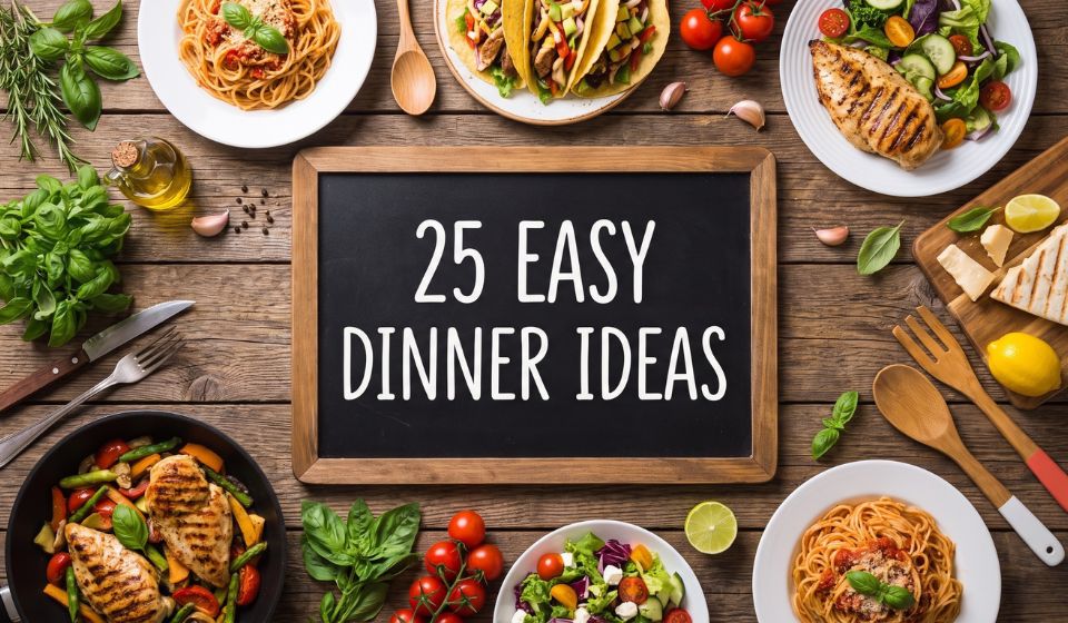 25 Easy Dinner Ideas That Are Perfect for Busy Weeknights