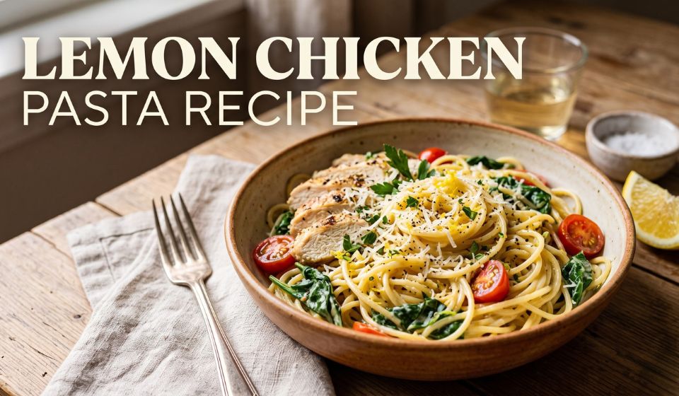 Best Lemon Chicken Pasta Recipies: 7 Creamy & Easy Recipes You’ll Love