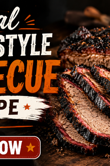 Central Texas-Style Barbecue Recipe: Authentic Smoked Brisket