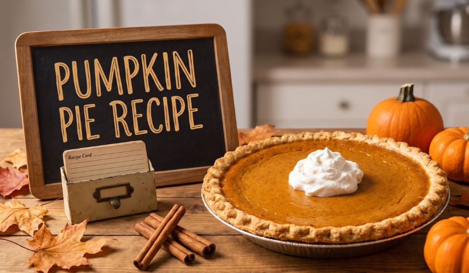 Pumpkin Pie Recipe: Easy, Creamy & Perfect for Thanksgiving