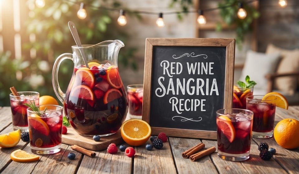 Red Wine Sangria Recipe: Easy, Refreshing & Perfect for Any Party