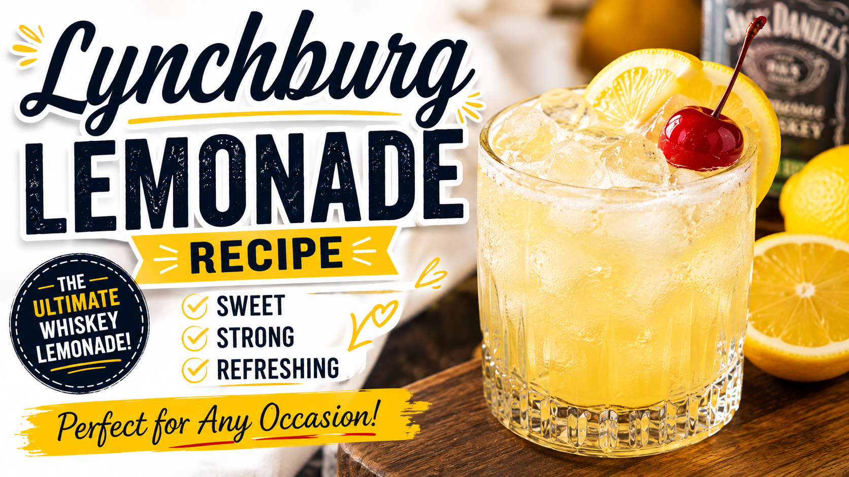 Lynchburg Lemonade Recipe: The Refreshing Whiskey Cocktail You Can Make in 5 Minutes