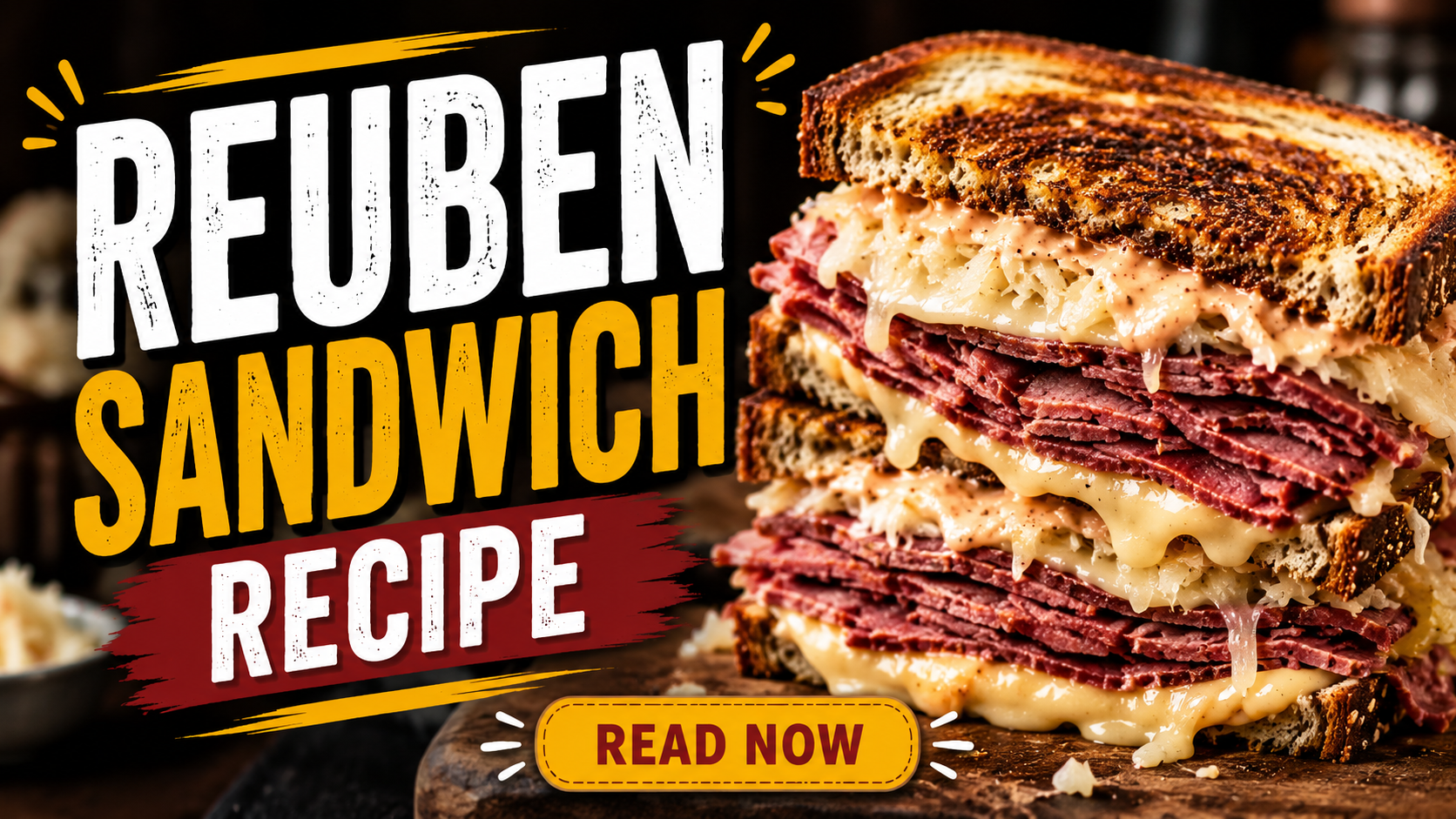 Reuben Sandwich Recipe – Easy Classic Deli-Style Sandwich