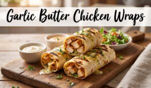 Garlic Butter Chicken Wraps: Easy, Juicy & Flavor-Packed Recipe