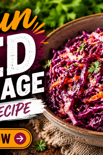 Cajun Red Cabbage Slaw Recipe – Easy & Flavorful Southern Slaw