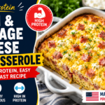 Ham & Cottage Cheese Egg Casserole: A High-Protein, Easy Breakfast Recipe