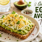 Grated Egg & Avocado Toast Recipe: Easy, Creamy, Protein-Packed Breakfast