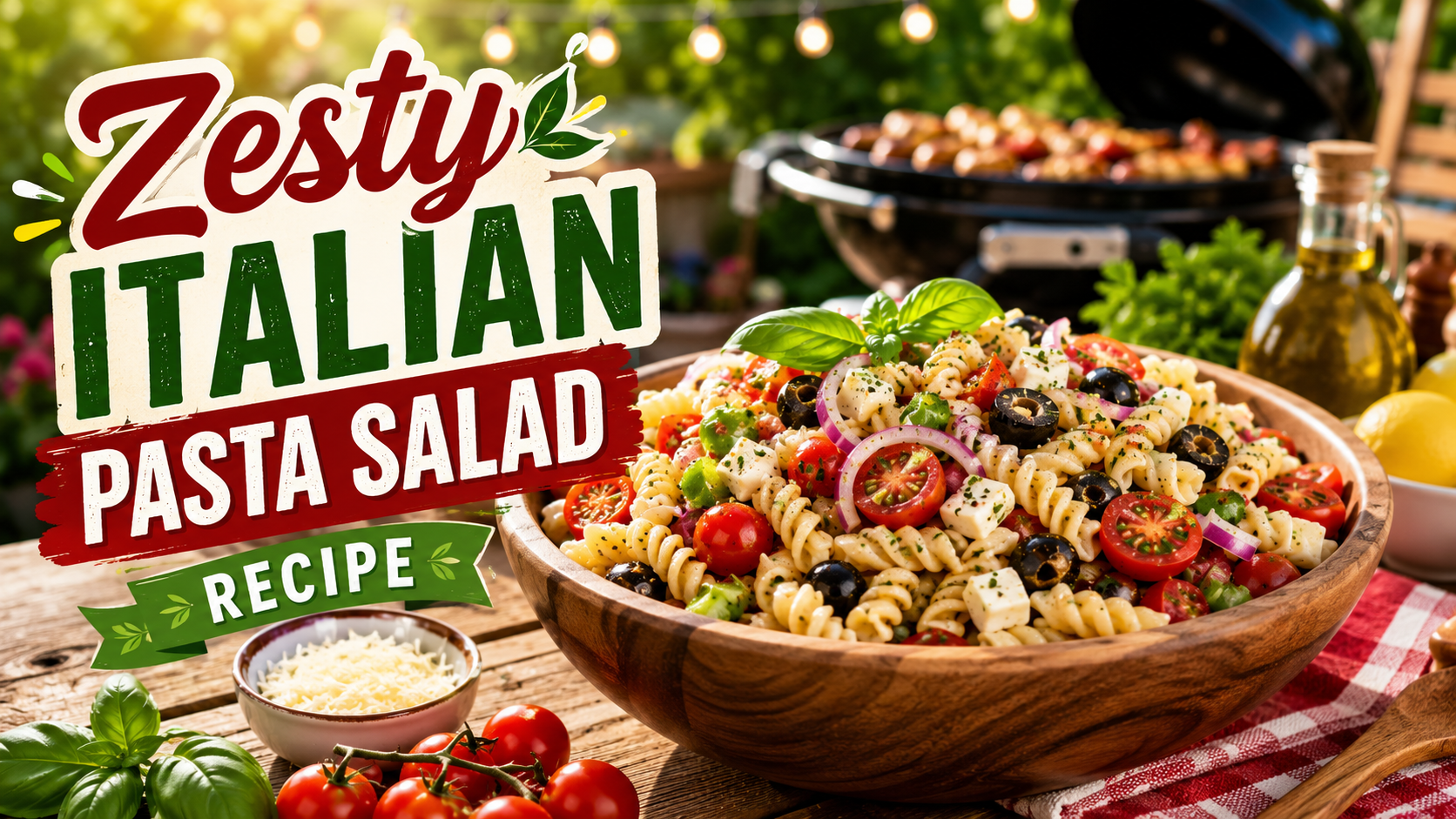 Zesty Italian Pasta Salad Recipe: A Fresh, Flavor-Packed Side Dish