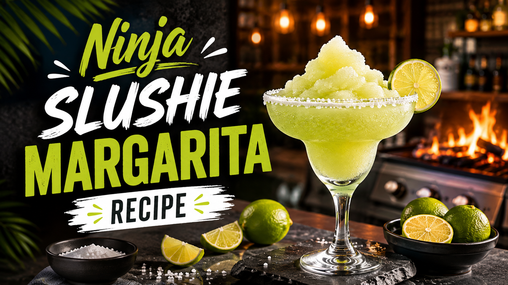 Ninja Slushie Margarita Recipe: Frozen, Tangy & Refreshing