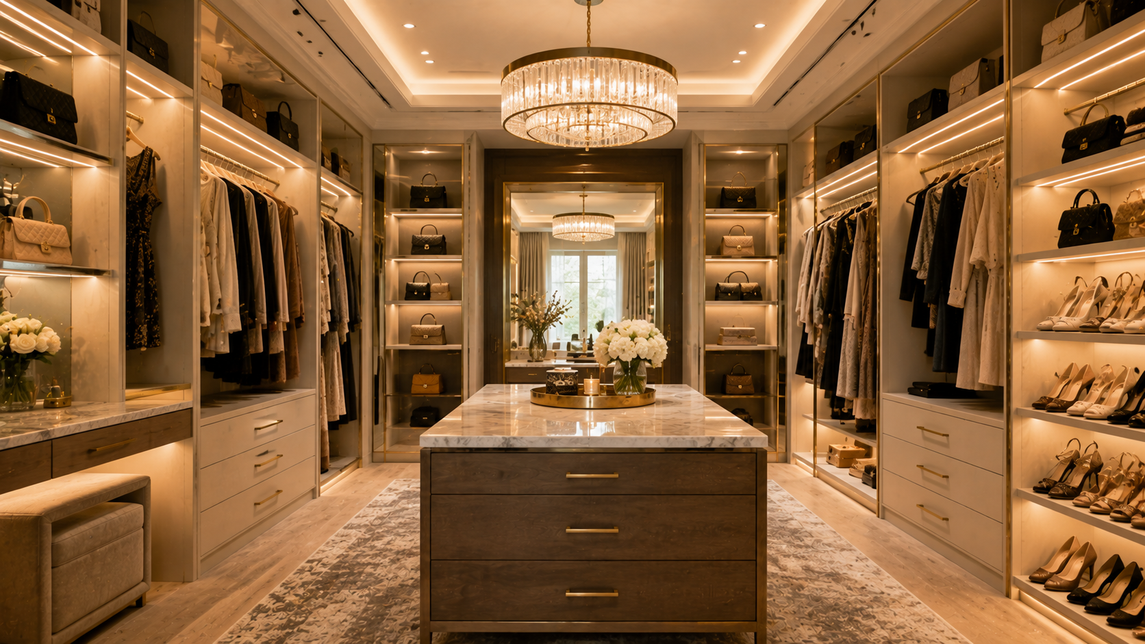 Luxury Walk-In Closet Ideas That Feel Like a Boutique