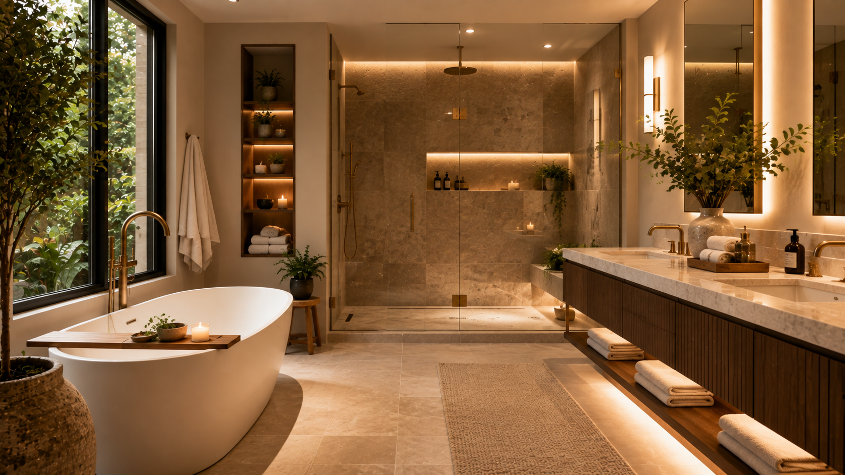 Spa-Inspired Bathroom Ideas That Make Your Home Feel Luxurious