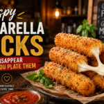 Crispy Mozzarella Sticks: The Extra-Crunchy Homemade Recipe Everyone Will Grab First