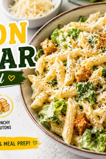 Creamy Lemon Caesar Pasta Salad: Easy, Fresh & Crowd-Pleasing Recipe