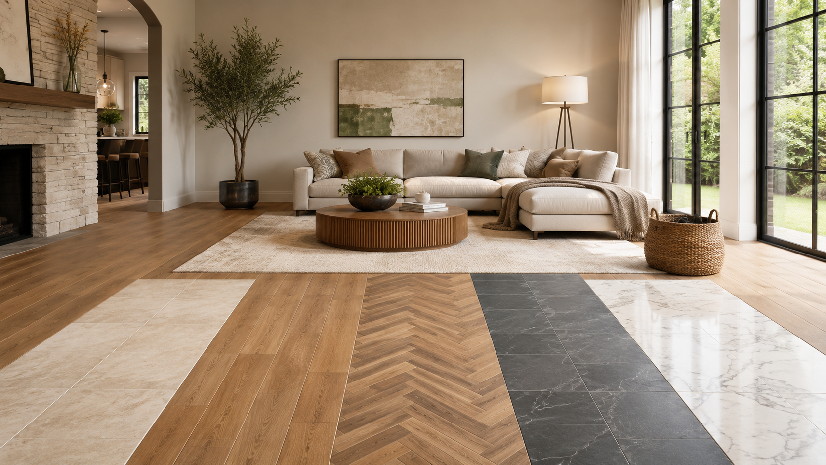 10 Living Room Flooring Ideas That Are Stylish, Practical & Built to Last