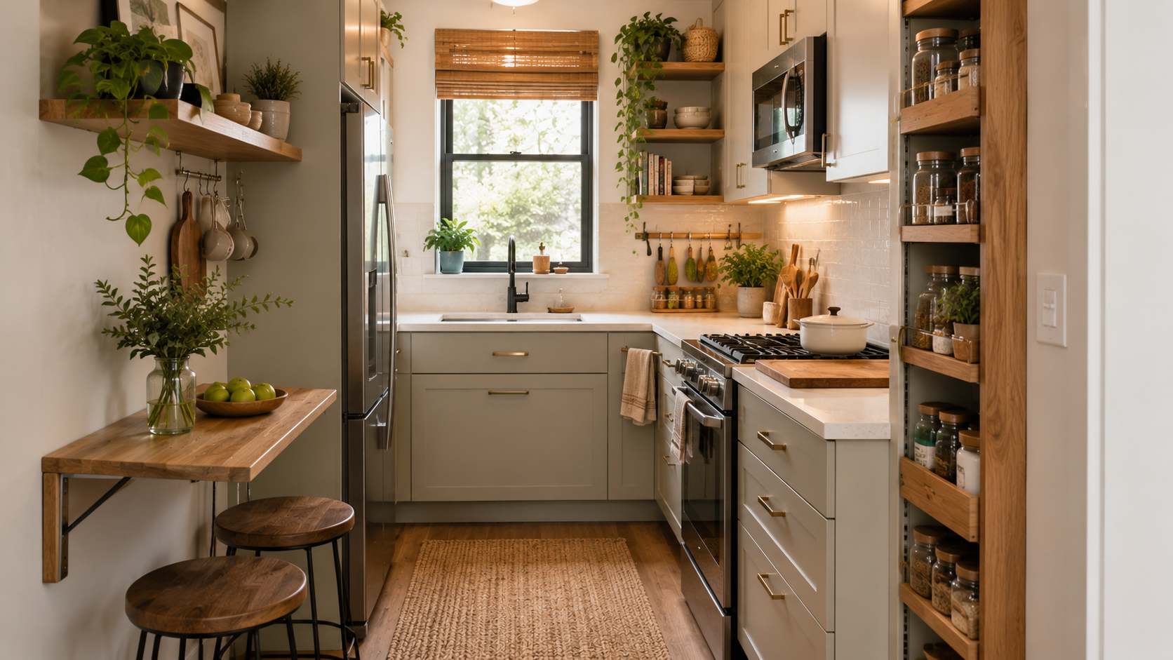 Small Kitchen Ideas That Maximize Style & Storage