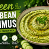 Green No-Bean Hummus Recipe: Easy Pea, Edamame & Avocado Dip
