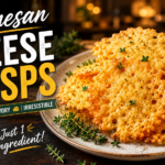 Parmesan Cheese Crisps: Easy 3-Ingredient Recipe for Golden, Crunchy Bites