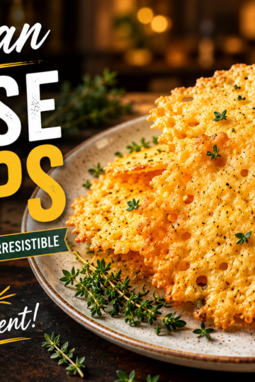 Parmesan Cheese Crisps: Easy 3-Ingredient Recipe for Golden, Crunchy Bites