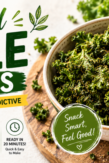 Baked Kale Chips Recipe: Crispy, Easy & Healthy Oven Snack