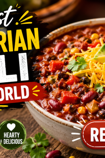 The Best Vegetarian Chili in the World