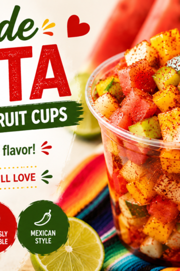 Vasos de Fruta: Easy Mexican Fruit Cups