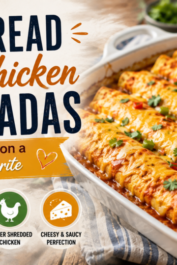 Cornbread Crepe Chicken Enchiladas: A Cozy Twist on a Family Favorite