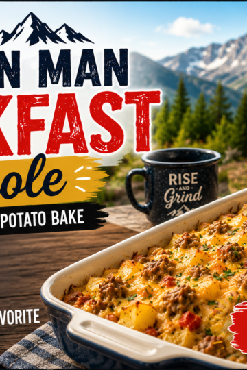 Oven Mountain Man Breakfast Casserole