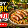 Crispy Pork and Peanut Noodles Recipe