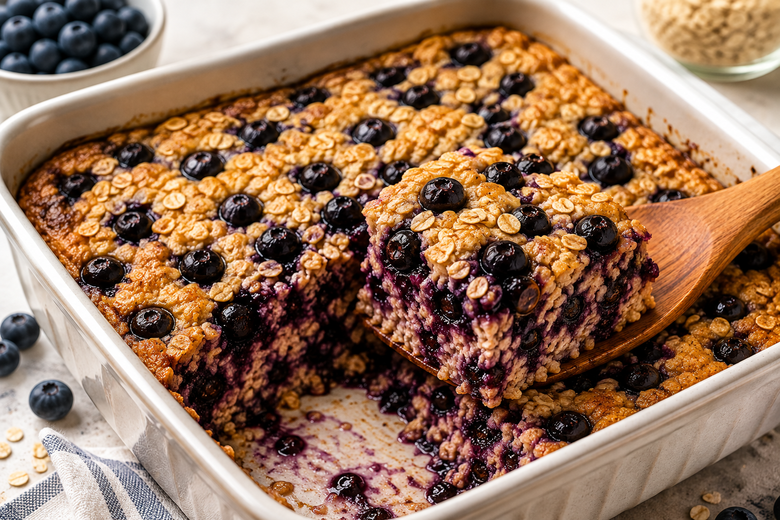 Blueberry Baked Oatmeal – The Meal Prep Breakfast Everyone Is Making
