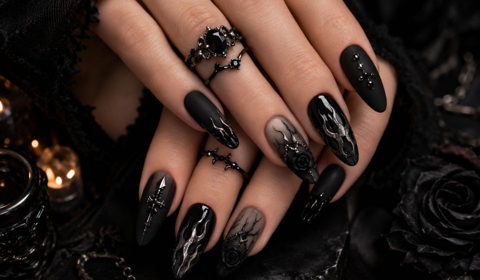 Goth Nails: The Darkest & Chicest Manicure Ideas to Try in 2026