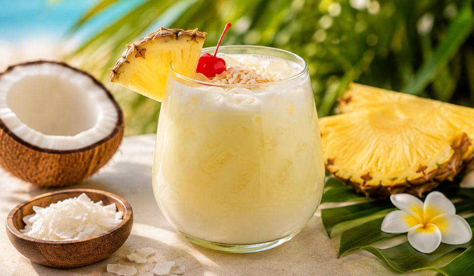 The Best Coconut Kiss Mocktail for Summer