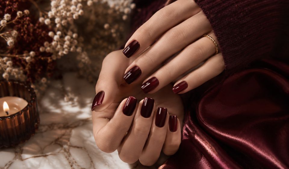 Gorgeous Burgundy Nail Ideas for a Chic & Timeless Manicure