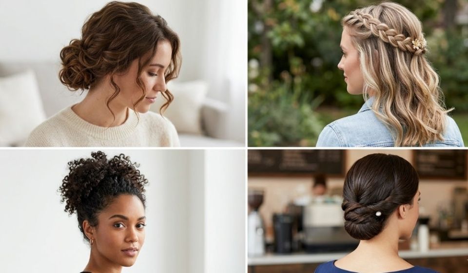 The Prettiest Medium Length Updos to Try Right Now
