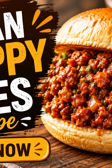 Vegan Sloppy Joes Recipe – Easy, Hearty & Delicious Plant-Based Sandwiches
